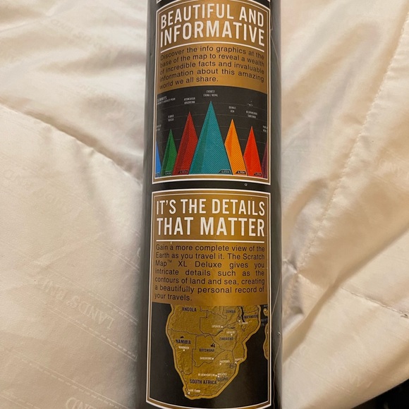 Extra large deluxe scratch map - Picture 3 of 6